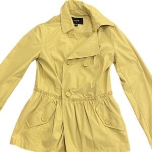 Mustard - Water Repellent - Double Breasted Trench Coat - Jacob - XS